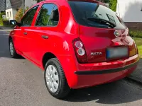 Gebraucht Nissan Micra 65 PS (47 kW) 2007 Rot Limousine