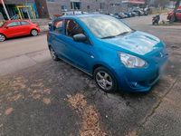 Second-hand Mitsubishi Space Star 75 CP (55 kW) 2015 Albastru Berlinǎ