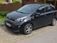 Brugt Kia Picanto 67 HK (49 kW) 2017 Sort Hatchback
