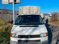 gebraucht VW T4 Pritsche DOKA Plane 74k Km, 2. Hd. Scheckheftgepfl. MwSt.