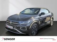 Gebraucht VW T-Roc Cabriolet Goal 150 PS (110 kW) 2024 Deep black perleffekt schwarz Cabrio