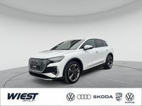 Gebraucht Audi Q4 e-tron Ambiente 150 kW (204 PS) 2022 Gletscherweiß metallic SUV