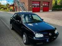 Gebraucht VW Golf Comfortline 75 PS (55 kW) 1999 Blau Cabrio