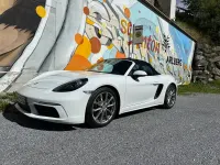 Gebraucht Porsche Boxster 299 PS (219 kW) 2019 Weiß Cabrio