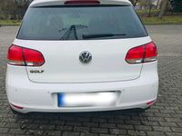Gebraucht VW Golf VI 80 PS (58 kW) 2009 Weiß Kleinwagen