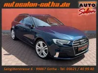 Używany Audi A3 Sport 150 KM (110 kW) 2017 Niebieski Sedan/Limuzyna