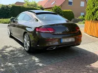 Gebraucht Mercedes C250 AMG line 204 PS (150 kW) 2016 Braun Coupé