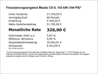 Gebraucht Mazda CX-5 Ad'Vantage 194 PS (142 kW) 2023 Grau SUV