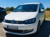 Gebraucht VW Sharan Highline 140 PS (102 kW) 2014 Weiß Van / Kleinbus