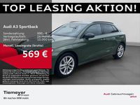 Gebraucht Audi A3 S-Line 204 PS (150 kW) 2025 Grün Limousine