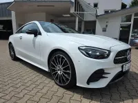Gebraucht Mercedes E450 AMG line 367 PS (269 kW) 2022 Polarweiss  unilack Coupé