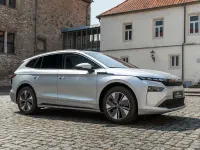 Gebraucht Skoda Enyaq iV Loft 210 kW (286 PS) 2025 Silber SUV