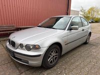 Gebraucht BMW 316 Compact 116 PS (85 kW) 2001 Silber Kleinwagen