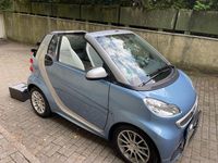 Gebraucht Smart ForTwo Cabrio Passion 71 PS (52 kW) 2012 Blau Cabrio