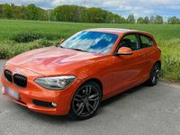 Gebraucht BMW 114 102 PS (75 kW) 2012 Orange Kleinwagen