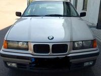 Gebraucht BMW 316 102 PS (75 kW) 1996 Silber Coupé