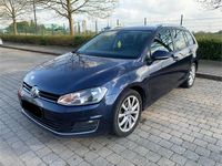 Gebraucht VW Golf VII LOUNGE 110 PS (80 kW) 2015 Blau Kombi