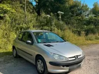 Używany Peugeot 206 60 KM (44 kW) 2004 Srebrny Hatchback