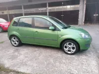 Gebraucht Ford Fiesta 75 PS (55 kW) 2008 Grün Kleinwagen