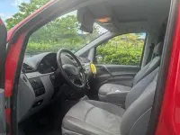 Gebraucht Mercedes Viano 150 PS (110 kW) 2006 Rot Van / Kleinbus