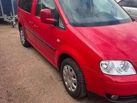 Gebraucht VW Caddy Life 80 PS (58 kW) 2009 Rot Van / Kleinbus