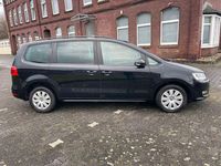 Gebraucht VW Sharan Trendline 140 PS (102 kW) 2011 Schwarz Van / Kleinbus