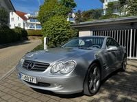 Gebraucht Mercedes SL500 306 PS (225 kW) 2002 Silber Cabrio