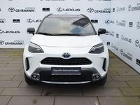 Gebraucht Toyota Yaris Hybrid Advance 116 PS (85 kW) 2022 Platinweiss metallic, dach schwarz