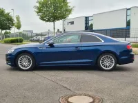 Second-hand Audi A5 Basis 190 CP (139 kW) 2017 Albastru Coupe
