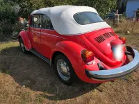 Gebraucht VW Käfer Karmann 34 PS (25 kW) 1977 Rot Cabrio
