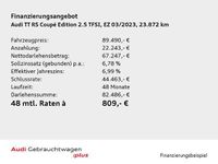 Gebraucht Audi TT RS Advanced 400 PS (294 kW) 2023 Nardograu Coupé