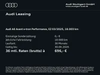 Używany Audi A6 e-tron Performance 269 kW (367 KM) 2025 Biały Kombi