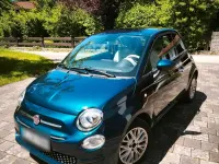 Gebraucht Fiat 500 Lounge 69 PS (50 kW) 2019 Blau Kleinwagen