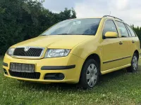 Gebraucht Skoda Fabia 75 PS (55 kW) 2005 Gelb Kombi