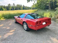 Gebraucht Corvette C4 247 PS (181 kW) 1989 Rot Coupé