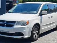 Gebraucht Dodge Grand Caravan 287 PS (211 kW) 2011 Weiß Van / Kleinbus