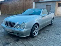 Używany Mercedes CLK230 193 KM (141 kW) 2000 Srebrny Kabriolet