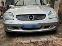 Gebraucht Mercedes SLK200 163 PS (119 kW) 2001 Silber Cabrio