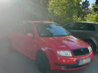 Gebraucht Skoda Fabia 75 PS (55 kW) 2000 Rot Kleinwagen