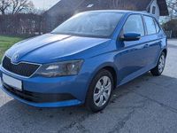 Gebraucht Skoda Fabia Ambition 90 PS (66 kW) 2016 Blau Limousine