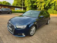 Używany Audi A3 S-Line 190 KM (139 kW) 2017 Niebieski Sedan/Limuzyna