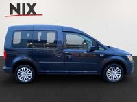 Gebraucht VW Caddy 125 PS (91 kW) 2018 Starlight blue metallic Van / Kleinbus