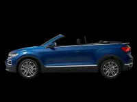 Gebraucht VW T-Roc Cabriolet Style 150 PS (110 kW) 2021 Blau Cabrio