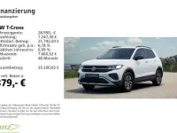 Nowe VW T-Cross 116 KM (85 kW) 2026 Biały SUV