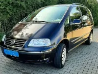 Gebraucht VW Sharan United 116 PS (85 kW) 2009 Schwarz Van / Kleinbus