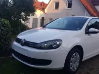 Gebraucht VW Golf VI 122 PS (89 kW) 2009 Weiß Kleinwagen