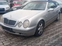 Gebraucht Mercedes CLK200 192 PS (141 kW) 1999 Silber Cabrio