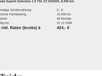 Gebraucht Skoda Superb Selection 150 PS (110 kW) 2025 Graphitegrau metallic Kombi