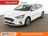 Gebraucht Ford Focus Titanium 120 PS (88 kW) 2022 Weiß Kombi