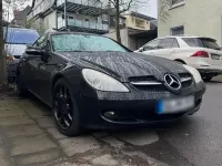 Gebraucht Mercedes SLK200 163 PS (119 kW) 2006 Schwarz Cabrio